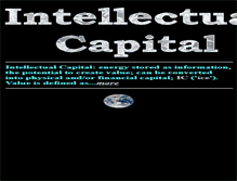 Tablet Screenshot of intellcap.com